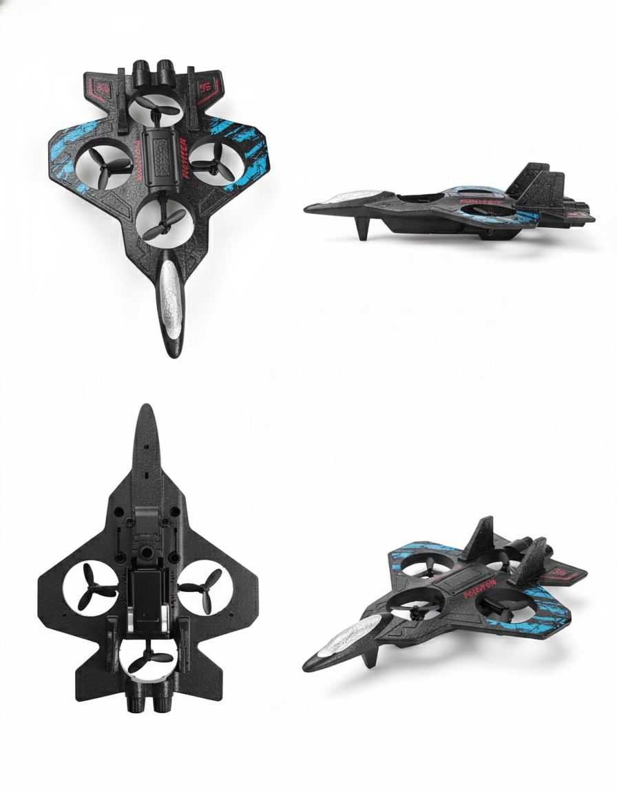 Fighter RC Jet Drone High Performance Quadcopter Fun